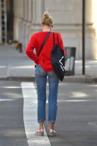 Elsa Hosk In Jeans And Red Sweaters 06 Gotceleb