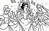 Princesas Principesse Blancanieves Cenicienta Durmiente Diibujos Linea Settemuse Colora Azcolorear Decolorear Komentar Gratistodo sketch template