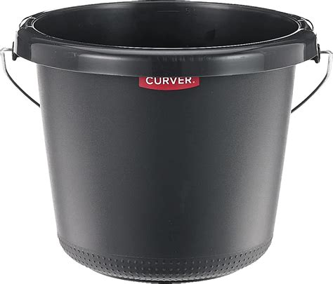 amazoncom curver  liters bucket      cm anthracite health household