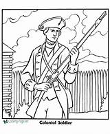 Coloring Forces Armed Soldier Colonial Pages sketch template