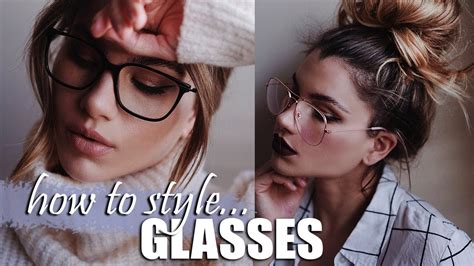 6 Ways To Look Cute With Glasses Kayleigh Noelle Youtube