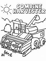 Harvester sketch template