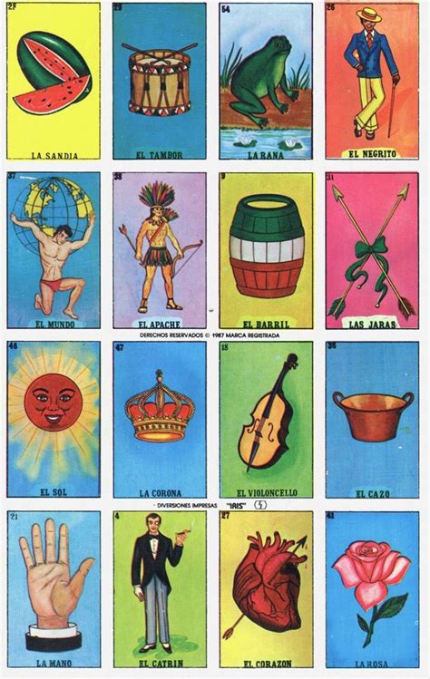 Loteria Tabla With Ethnic And Racial Stereotypes Language