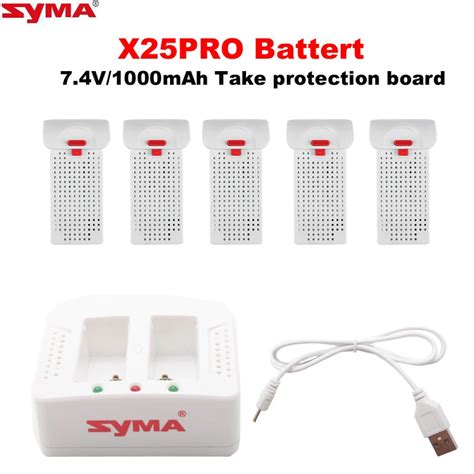 original syma xpro drone battery  charger rc quadcopter spare parts accessories