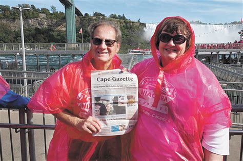 celebrating 40 years of marriage at niagara falls with cape gazette