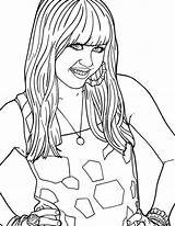 Coloring Pages Hannah Montana Disney Movie Channel Jessie Colouring Zombies Descendants Drawing Characters Wicked Color Sheets Printable Draw Ryan Print sketch template
