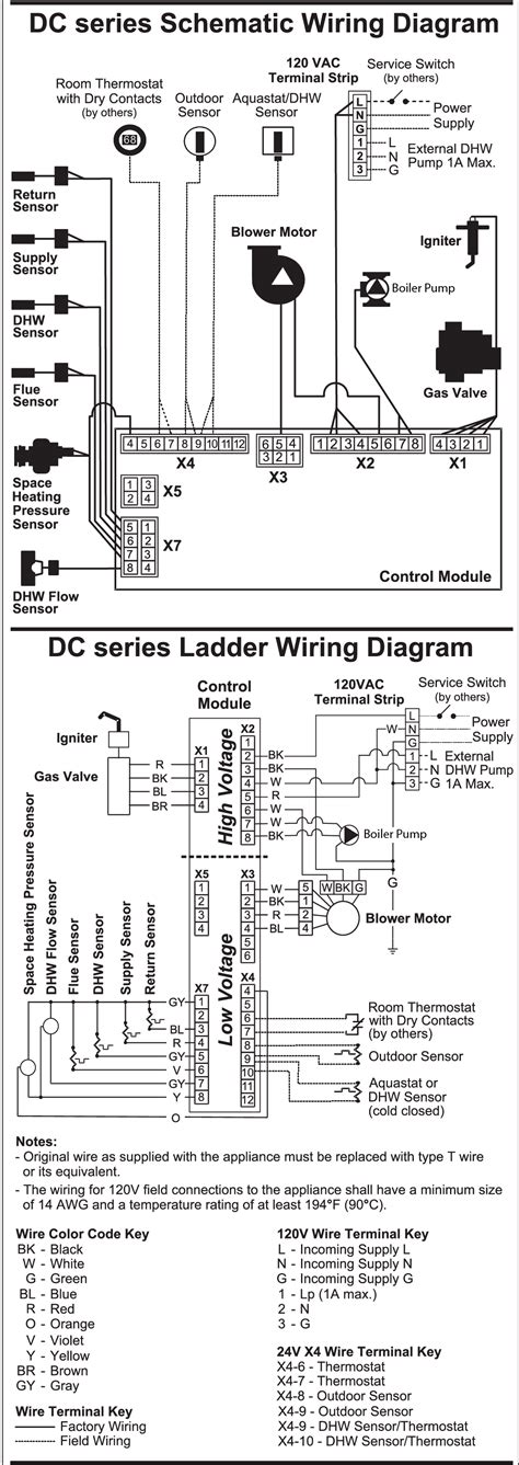 schematic wiring diagram  ibc technologies dc series