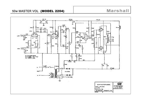 marshall   master volume service manual  schematics eeprom repair info