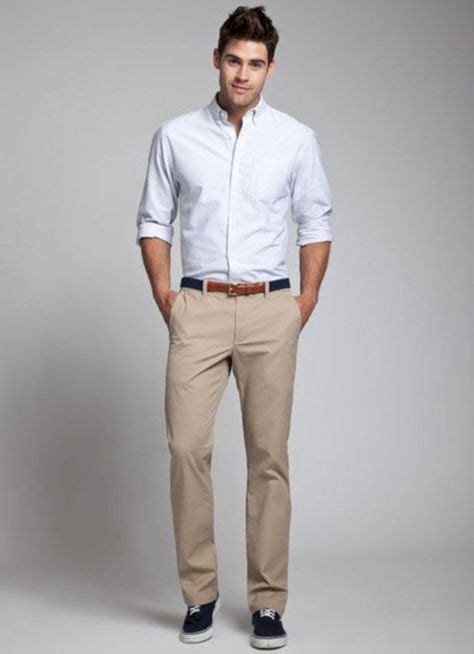 15 Khaki Chinos Outfit Ideas For Men Men S Clothing Khaki Pants