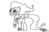 Power Fluttershy Ponies Rager Saddle Coloring Draw Drawingnow sketch template