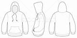 Template Hooded sketch template