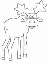 Norway Coloring Elk Pages Animal Moose European Same North National American Animals Ws sketch template