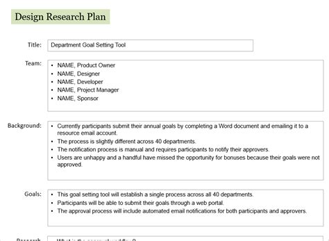 design research plan product toolkit