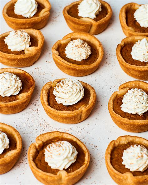 easy mini pumpkin pies recipe kitchn