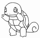 Pokemon Squirtle Coloring Pages Pokémon sketch template
