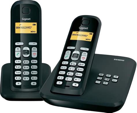 bolcom gigaset asa duo dect telefoon met antwoordapparaat zwart