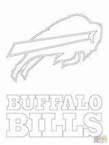 Coloring Pages Football Lions Buffalo Bills Logo Printable Detroit Print Getcolorings Bill Color Nfl sketch template