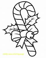 Candy Cane Coloring Pages Printable Christmas Canes Peppermint Drawing Print Colouring Da Bows Line Kids Color Sheets Colorare Pdf Getcolorings sketch template