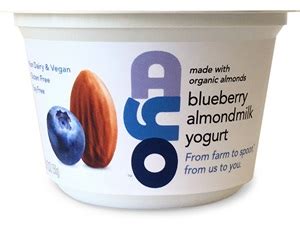 ayo almondmilk yogurt blends  organic almonds   serving