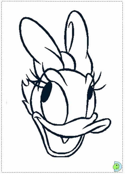 kids page daisy duck coloring pages