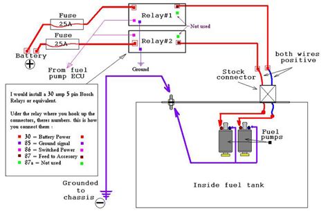 dual fuel pump wiring diagram mkiv technical  mkiv supra owners club