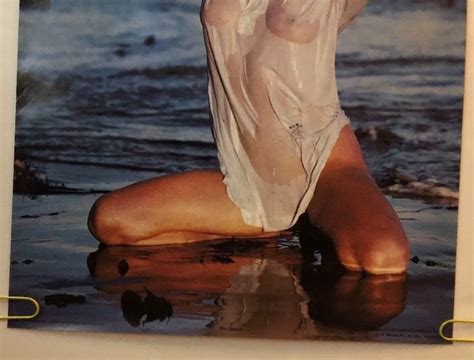 bo derek original vintage poster sexy beach pin up girl