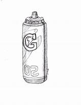 Gatorade Bottle Drawing Clipart Cliparts Water Library Deviantart sketch template