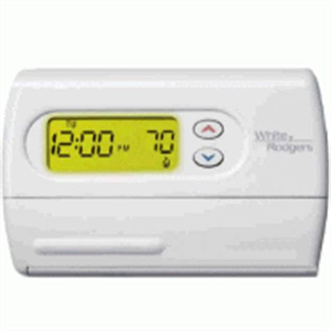 buy white rodgers    programmable  heat cool thermostat hardwired white rodgers