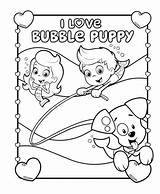 Coloring Bubble Guppies Rylee Everfreecoloring Peppa sketch template