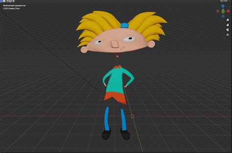 stl file hey arnold hey arnold nickelodeon  print model  downloadcults