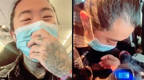 Tattoo Artist Gives Stranger Ink Mid Flight