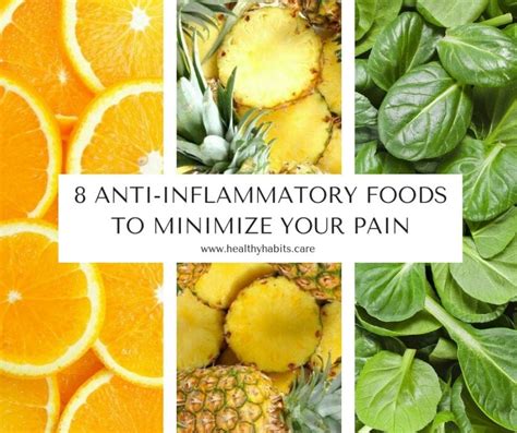 8 Anti Inflammatory Foods To Minimize Your Pain Healthy Habits
