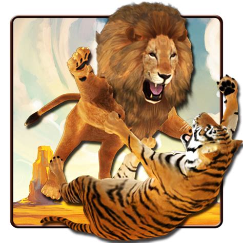 Lion Vs Tiger Wild Adventure Amazon De Apps Für Android