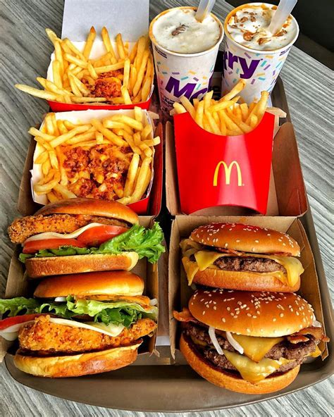 tray  international mcdonalds items  atmcdonalds burger