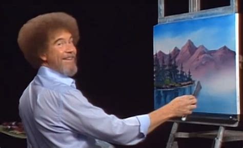 ¿recuerdas a bob ross ¡mira cómo puedes ver todas sus obras