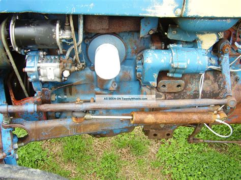 ford diesel wd power steering tractor