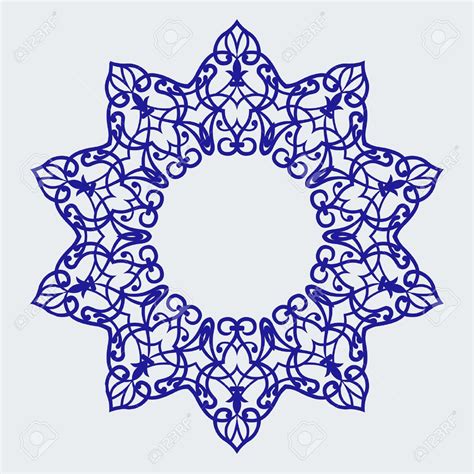 vector of traditional persian arabic turkish islamic pattern islamic