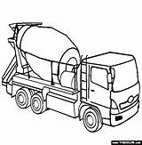 Coloring Cement Truck Mixer Pages Colouring Trucks Tonka Construction Lorry Drawing Color Sheets Kids Mixers Getcolorings Getdrawings Thecolor Printable Gif sketch template
