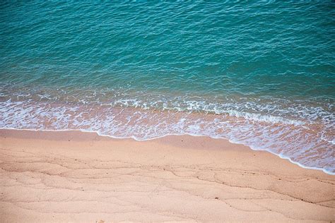 해변에서 해변 여름 파도 배경 및 무료 다운로드를위한 그림 Pngtree 해변 파동 비치