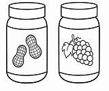 Peanut Butter Clipart Jelly Jam Drawing Coloring Pages Clip Jar Cartoon Kids Grape Cliparts Clipartbest Food Library Getdrawings Girlscoloring Clipground sketch template