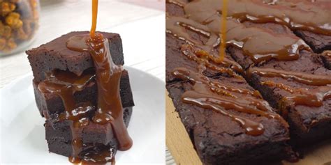 Nothing Looks As Good As These Brownies With A Gooey Caramel Centre