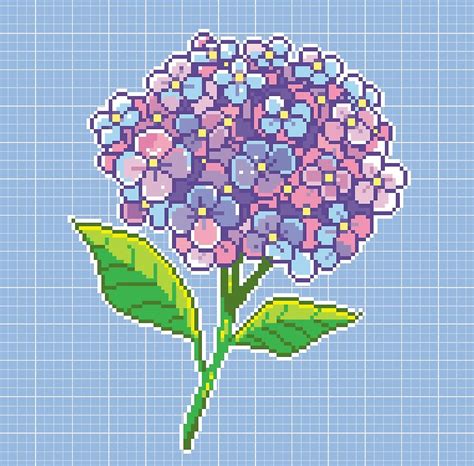 pixel flower tumblr