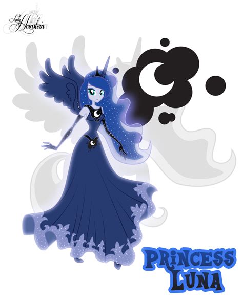 princess luna human form  ladyheinstein  deviantart