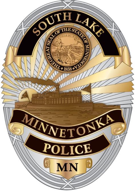 slmpd  badge south lake minnetonka police department