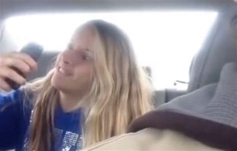 dad captures embarrassing video of daughter taking crazy selfies in the