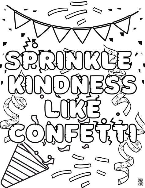 kindness coloring pages  coffee  carpool intentionally raising
