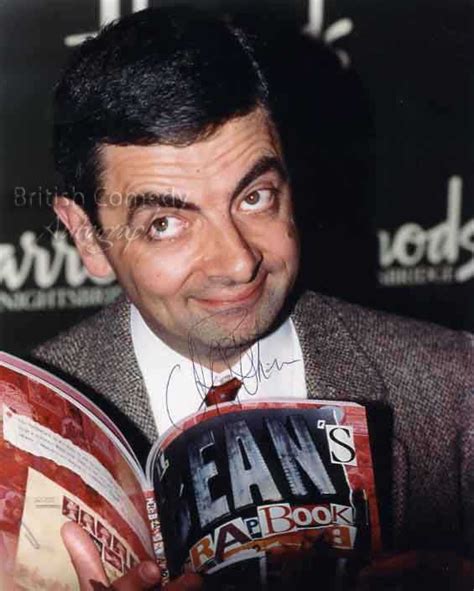 Mr Bean Signed Photo £60 00 The Brilliant Rowan Atkinson