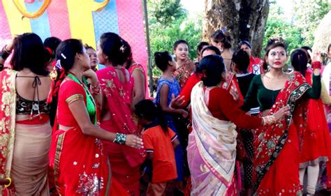 Nepali Women And The Teej Festival Ichcap