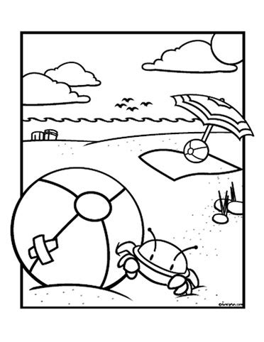 beach ball coloring pages disney coloring pages