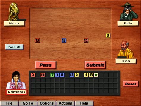 hoyle board games  screenshots  windows mobygames